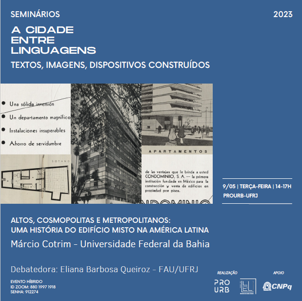 Seminários leU: A Cidade Entre Linguagens 2023 – Encontro #3